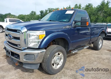 2014 Ford F-250 Xlt из США, поврежденный, VIN 1FTBF2B63EEB15853
